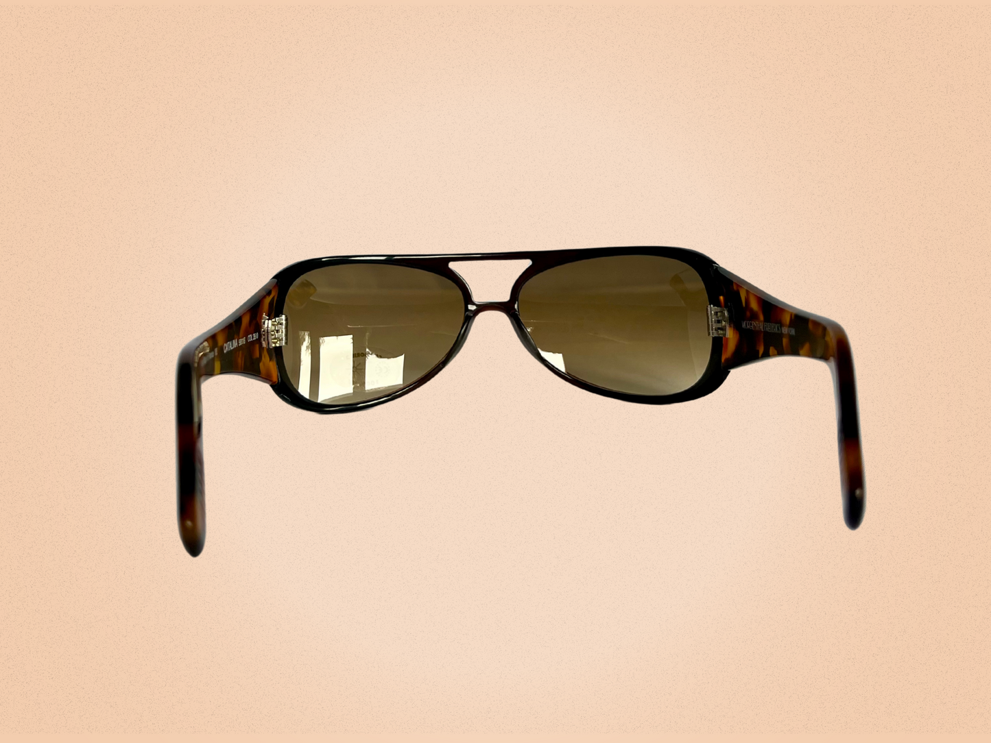 Morgenthal Frederics – Lunettes de soleil vintage "Catalina" – Acétate écaille – Fabriquées à la main en France 🇫🇷