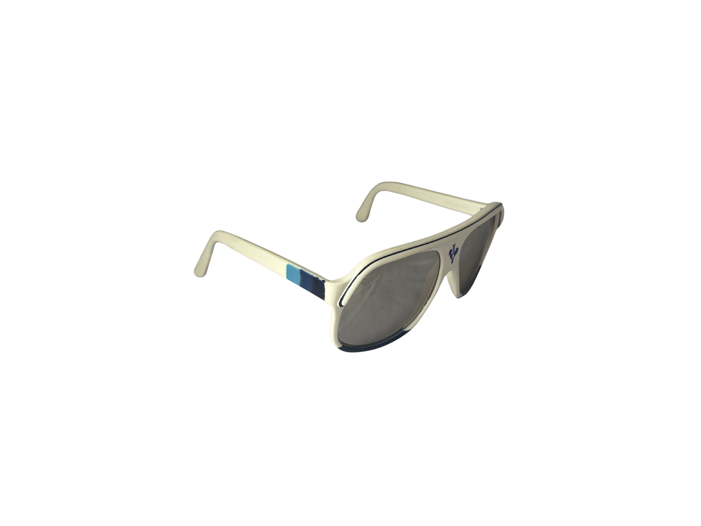Rossignol by Cébé vintage white sunglasses – sport mask – retro – Made in France