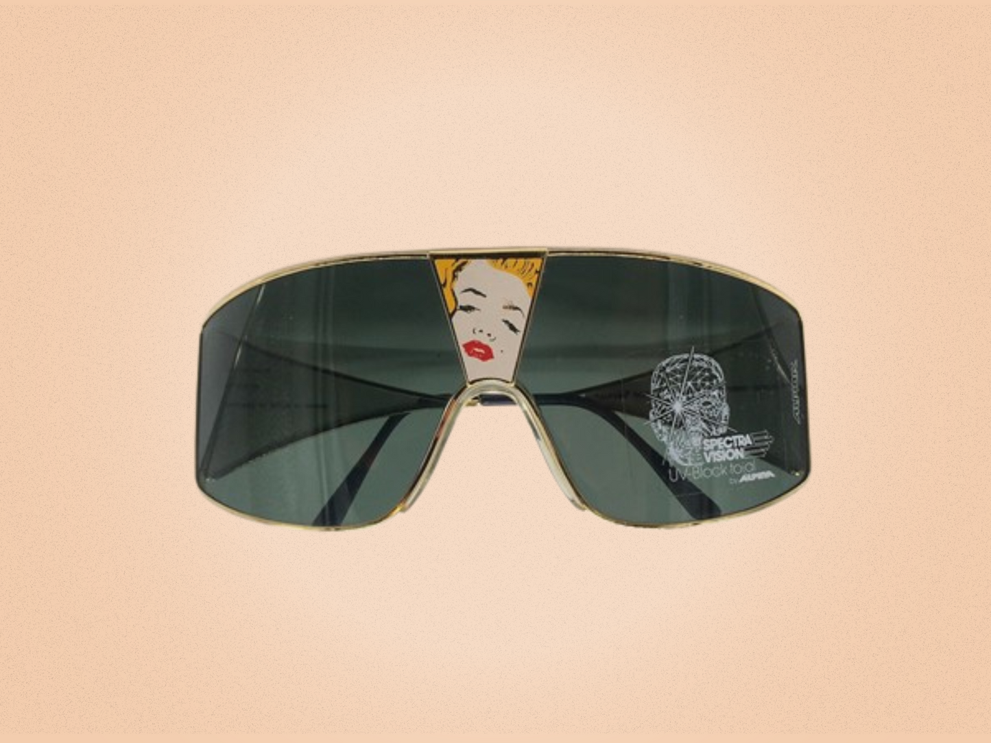 Alpina "Broken Heart" – Lunettes de soleil Vintage - Talking Glasses – Made in W. Germany