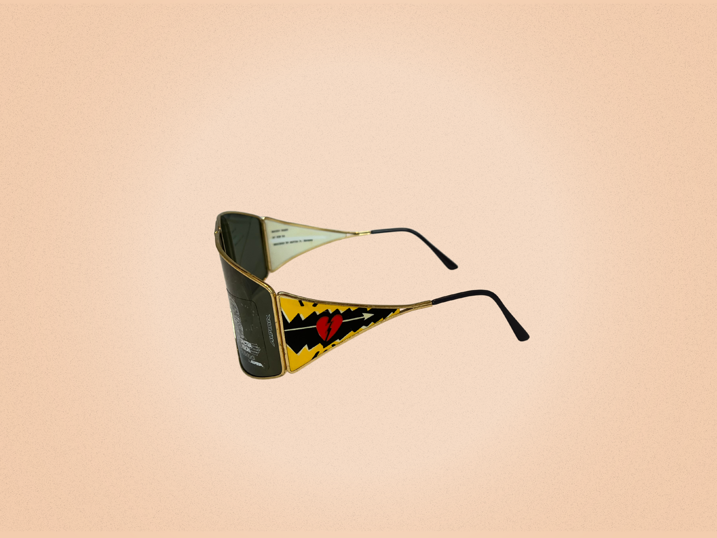 Alpina "Broken Heart" – Lunettes de soleil Vintage - Talking Glasses – Made in W. Germany