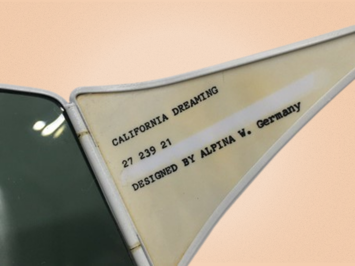 Alpina “California Dreaming” – Talking Glasses (W. Germany)