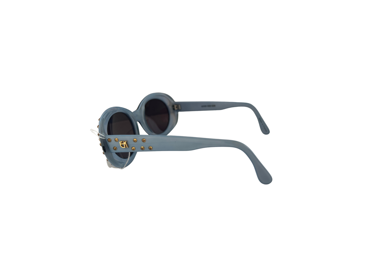 Emmanuelle Khanh - Lunettes de soleil Vintage bleue clair - Modèle 6000 555 220