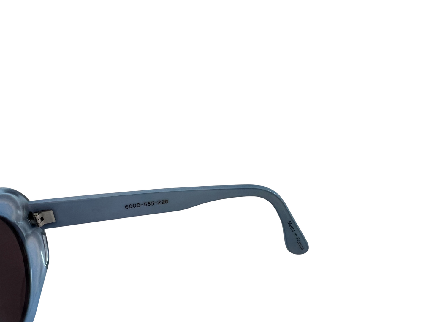 Emmanuelle Khanh - Lunettes de soleil Vintage bleue clair - Modèle 6000 555 220