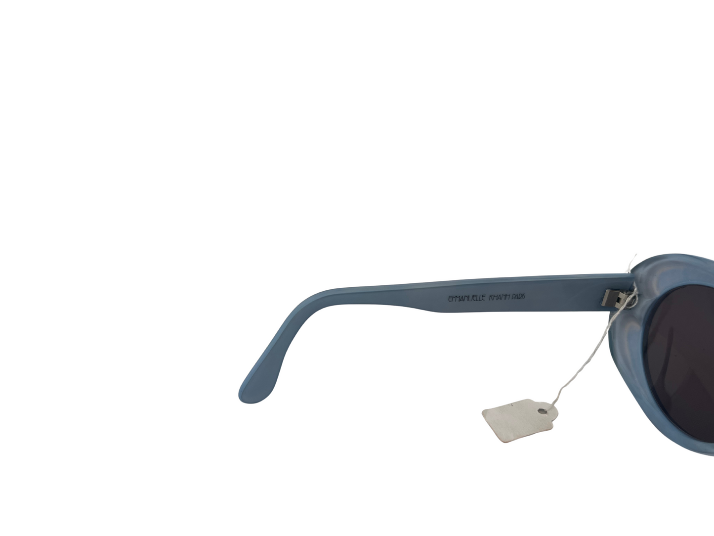Emmanuelle Khanh - Lunettes de soleil Vintage bleue clair - Modèle 6000 555 220