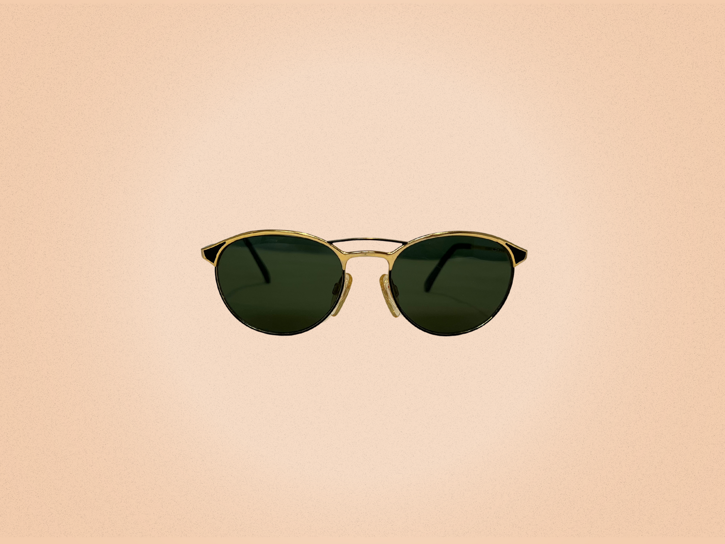 Alpina "The Virgin" – Lunettes de soleil vintage 80s – Modèle 2509203 – Noir & Doré – Collector allemand