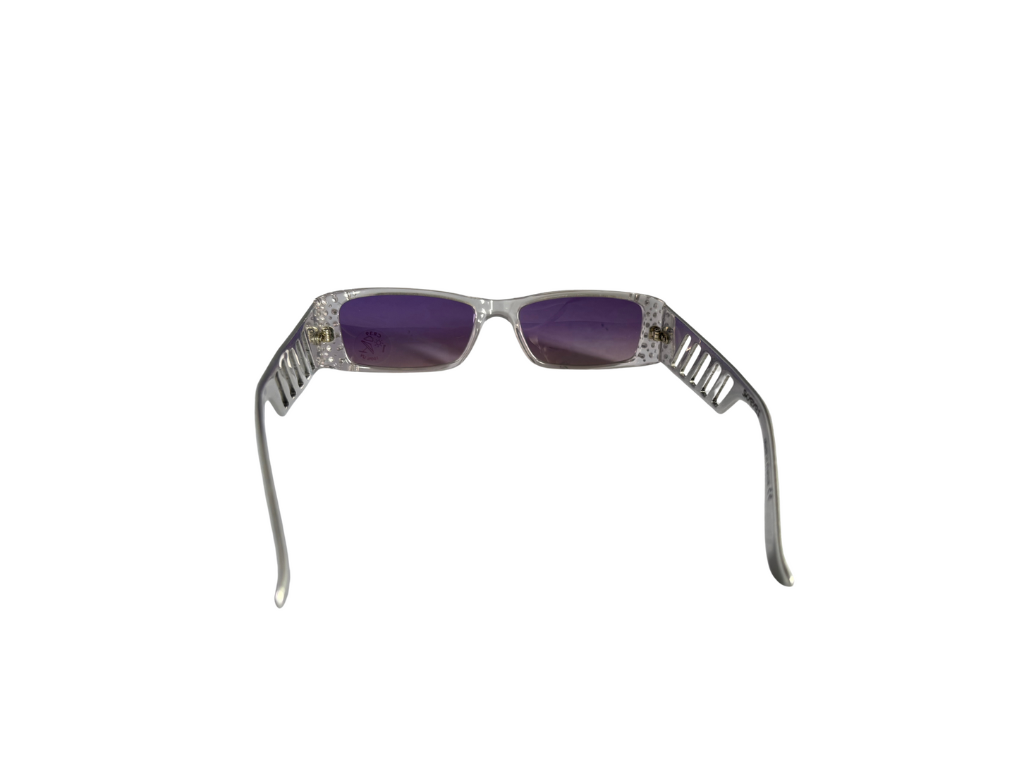 Lunettes de soleil Vintage chrome et transparentes - Sky Eyes JF REY - Modèle Sergio 1413