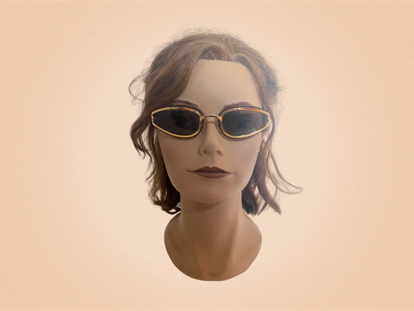 Christian Dior CD 2043 – Lunettes de soleil vintage – Dorées – Made in Austria – Années 80