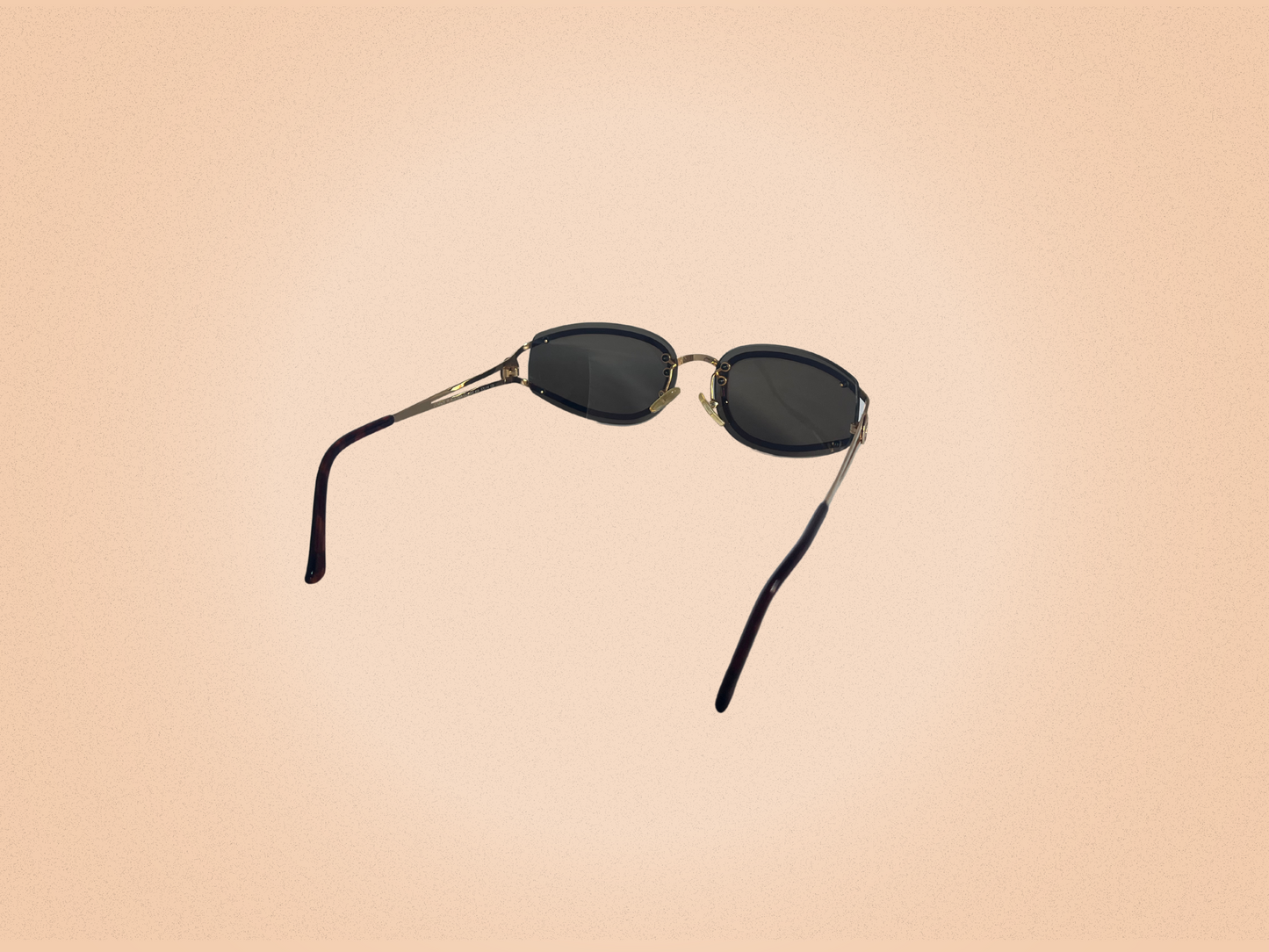 Christian Dior CD 2043 – Lunettes de soleil vintage – Dorées – Made in Austria – Années 80