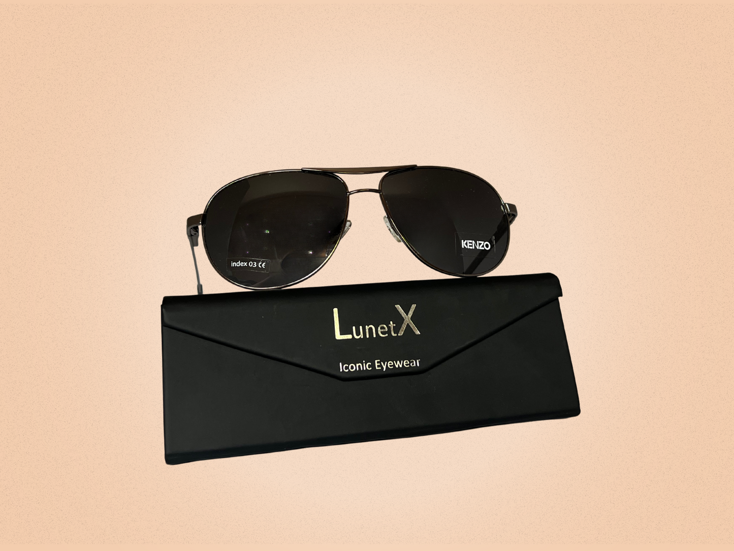 Vintage Kenzo Sunglasses – Model KZ5007 C02 140 – Made in France – Unisex Luxury Designer Eyewear