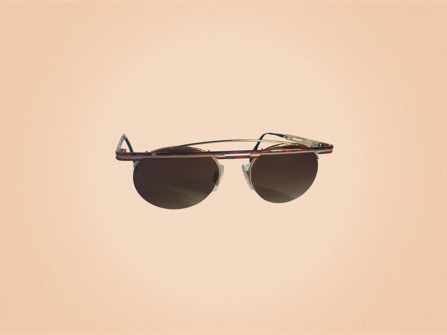 Cazal 748 col. 405 – Lunettes de soleil vintage – Fabriquées en Allemagne – Design avant-gardiste 90s