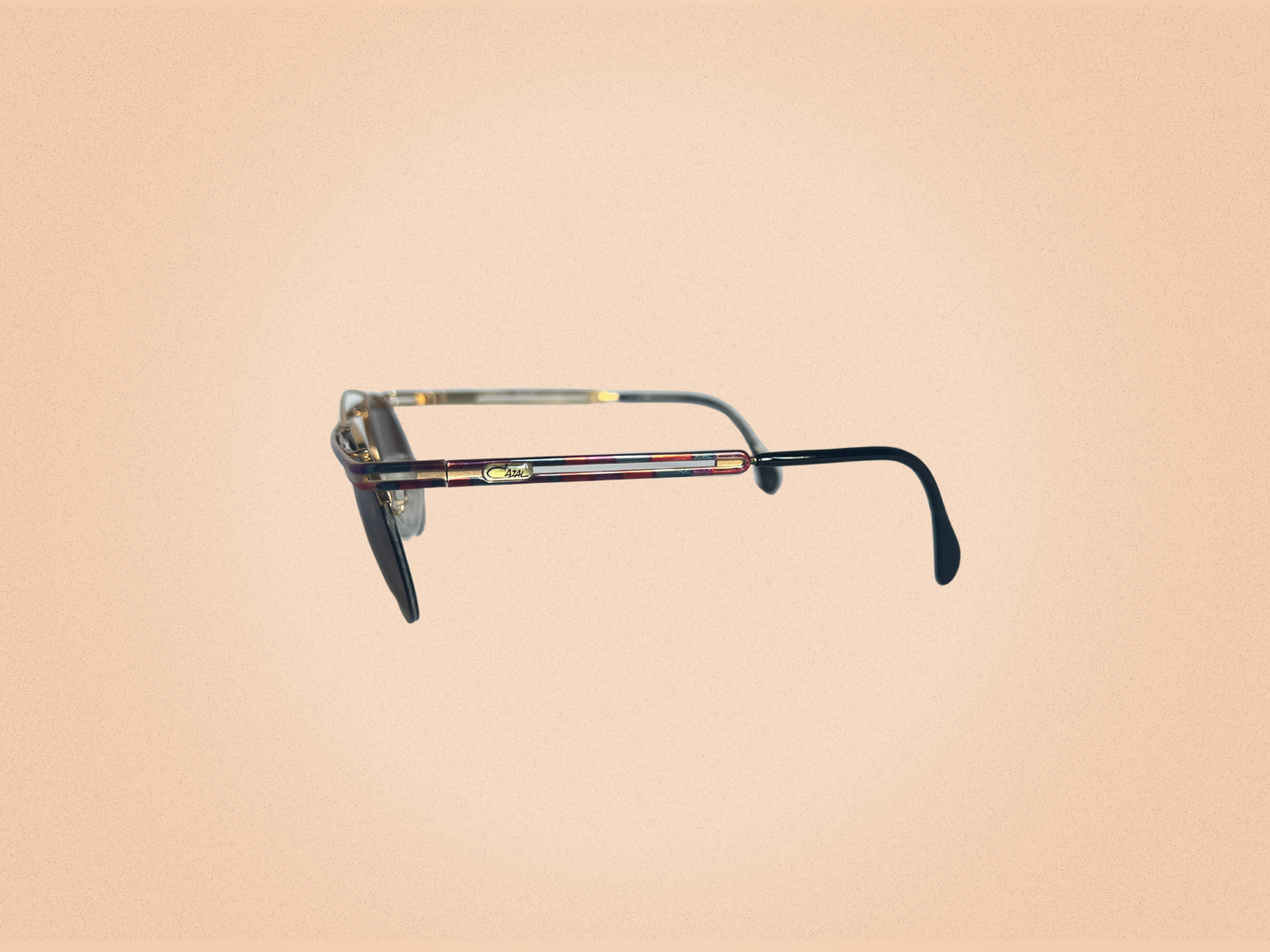 Cazal 748 col. 405 – Lunettes de soleil vintage – Fabriquées en Allemagne – Design avant-gardiste 90s