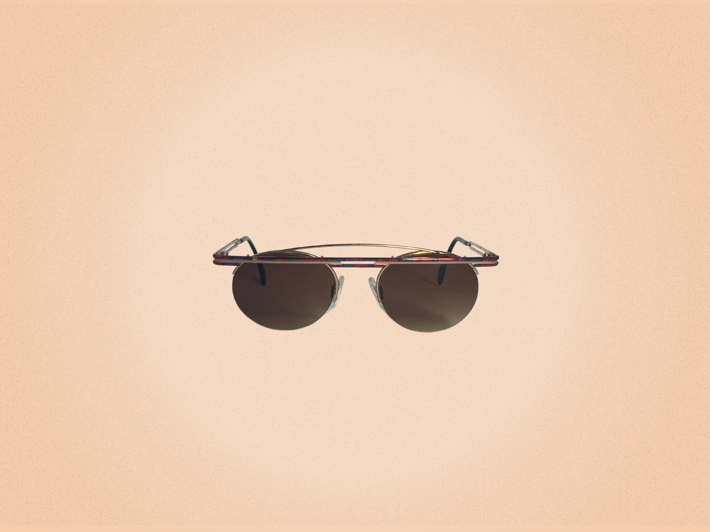 Cazal 748 col. 405 – Lunettes de soleil vintage – Fabriquées en Allemagne – Design avant-gardiste 90s