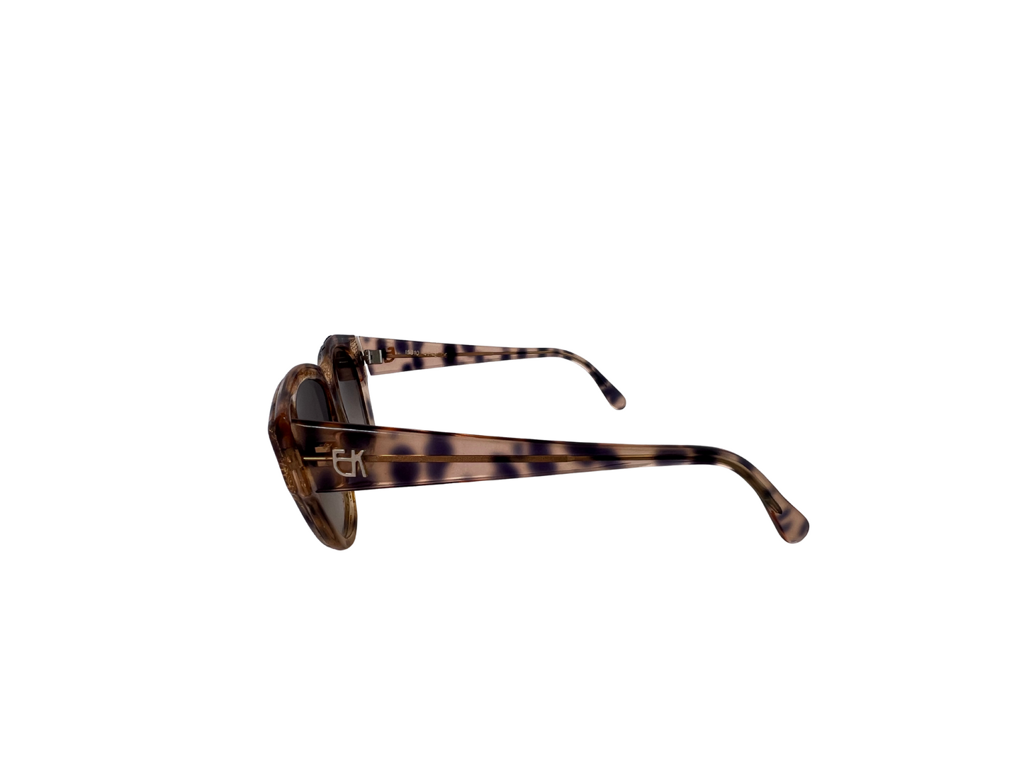 Emmanuelle Khanh - Lunettes de soleil Vintage dorées et violet / bleu - Modèle super rare 15310 4848706