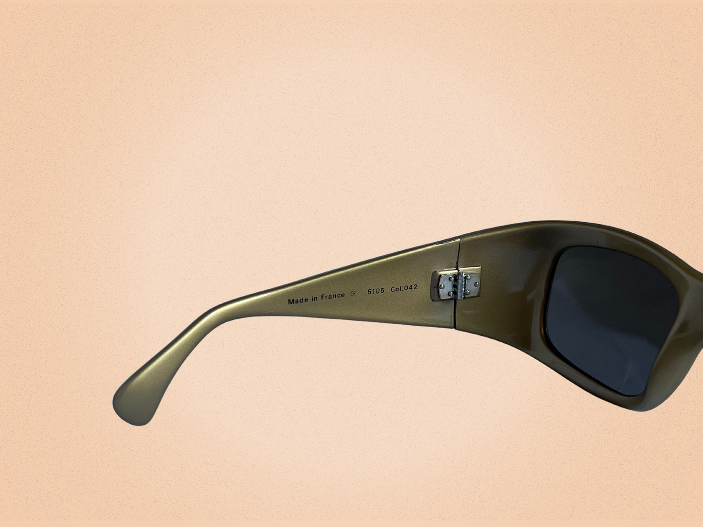 Alain Mikli - Vintage - Modèle 5105 COL 042 - Lunettes de soleil dorées - Made in France