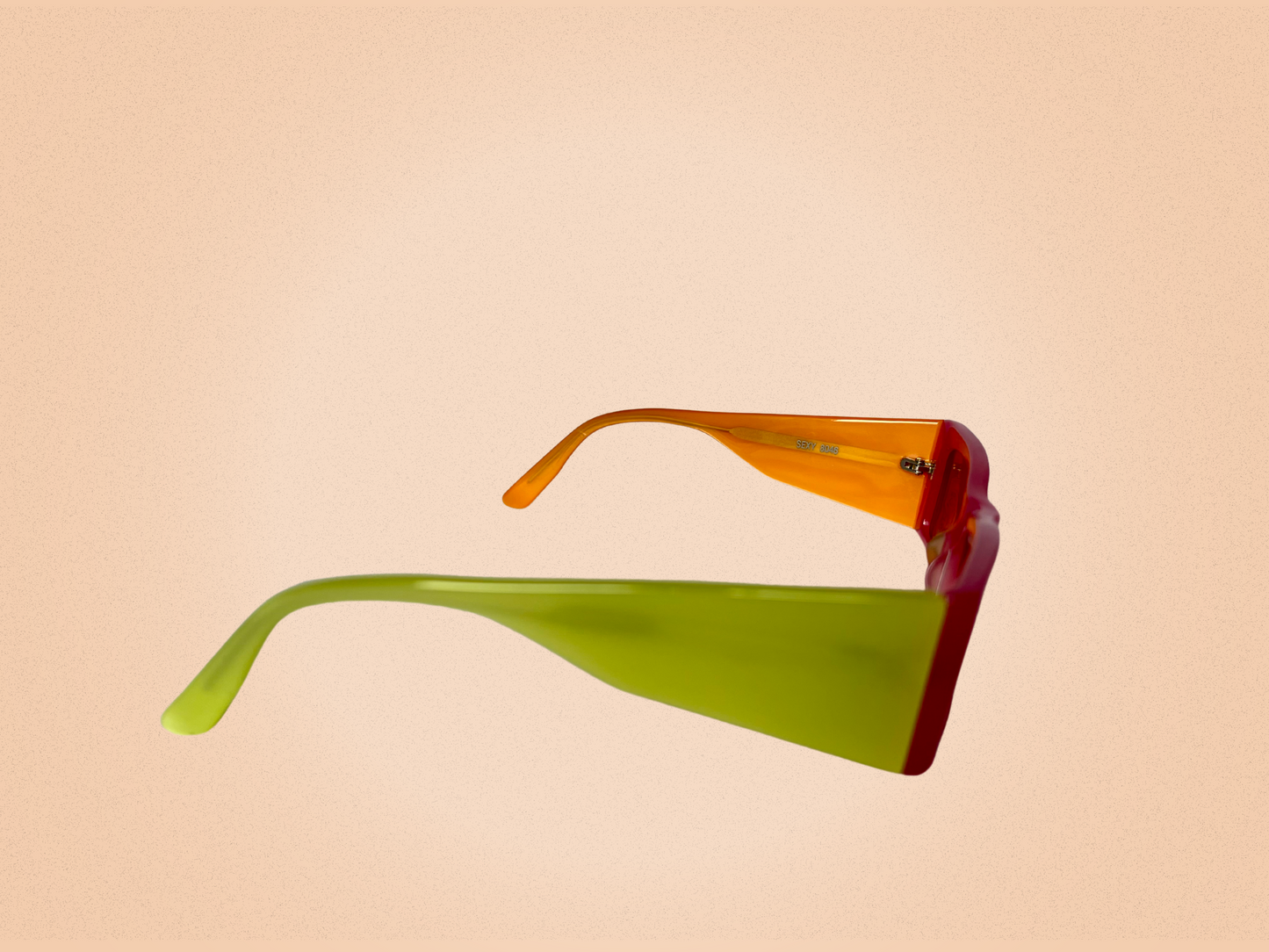 Lunettes de créateur BOZ – Monture vintage française unique – État neuf avec étiquette – Pièce artistique d’exception