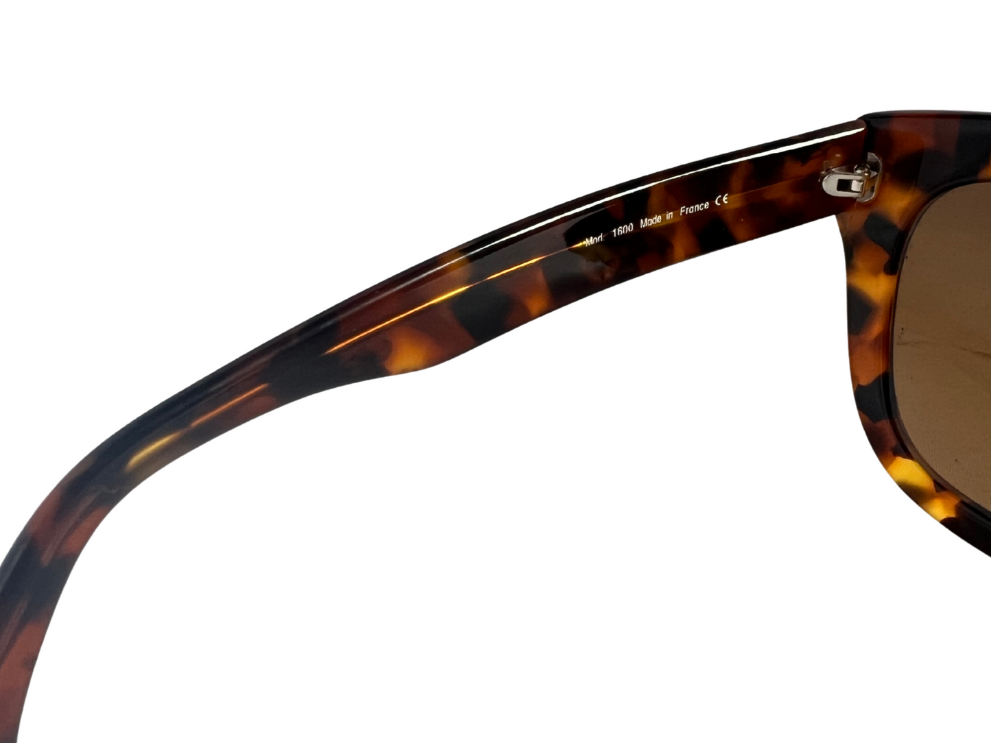 Emmanuelle Kahnh - Lunettes de soleil Vintage marron écailles - Acétate - Made in France