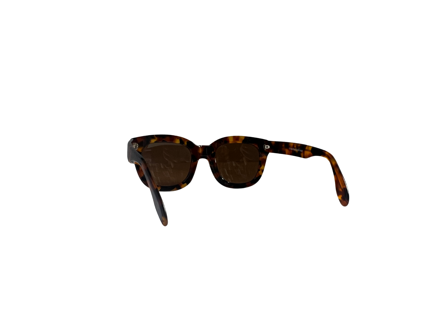 Emmanuelle Kahnh - Lunettes de soleil Vintage marron écailles - Acétate - Made in France