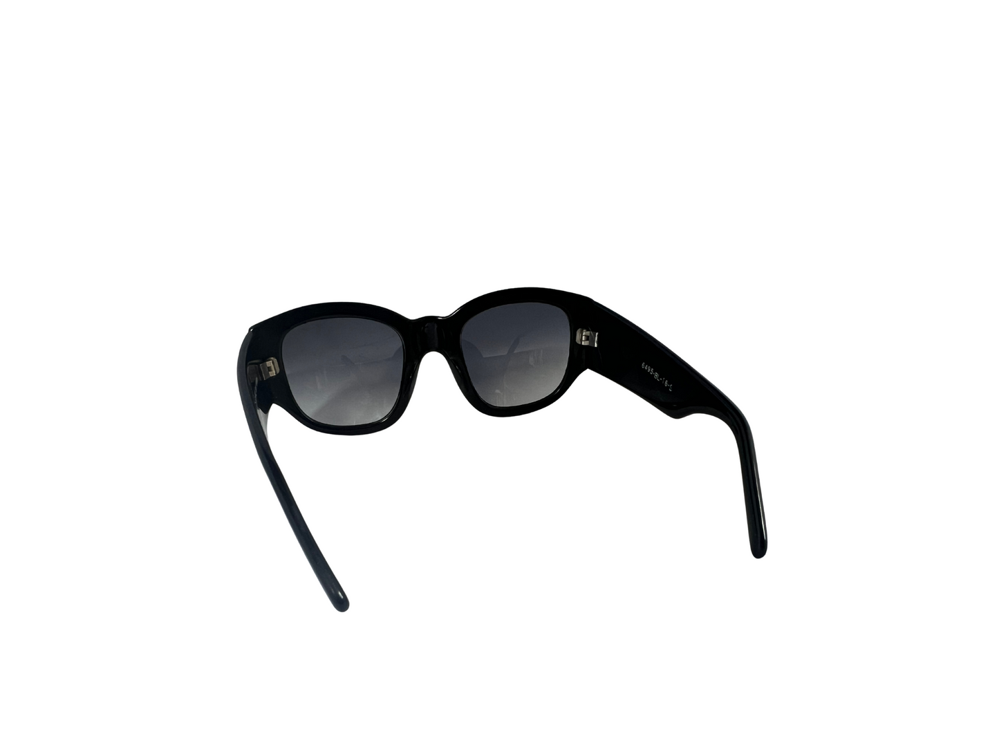Emmanuelle Kahnh Sport Optique - Lunettes de soleil à Strass Vintage - Noir - Handmade in France - Modèle 6495 - BL - 16 - S