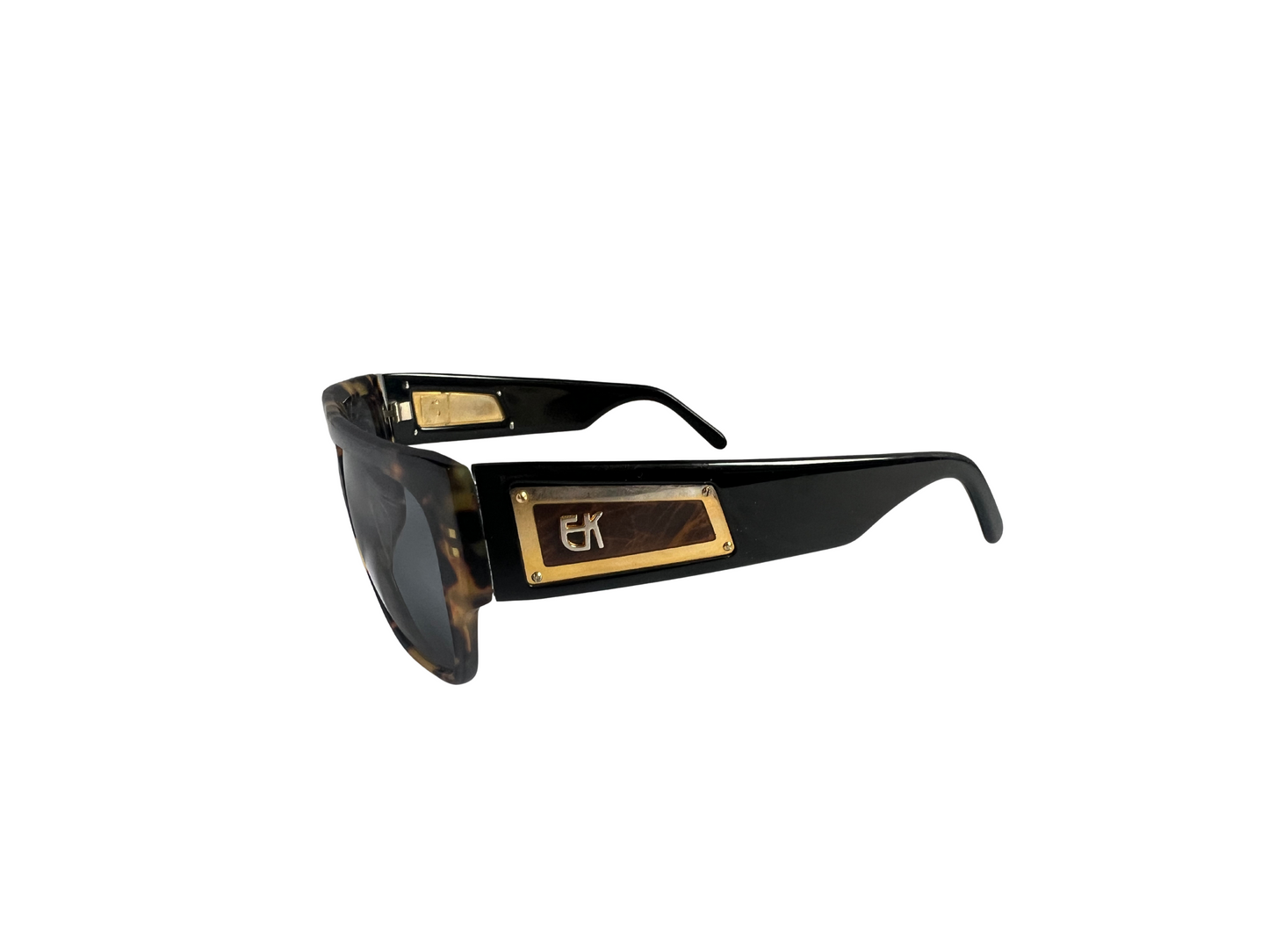 Emmanuelle Kahnh - Lunettes de soleil Vintage Homme - Acétate - Made in France