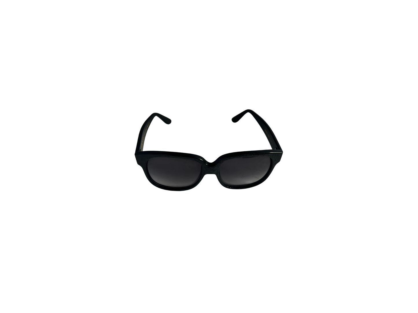 Emmanuelle Kahnh - Lunettes de soleil Vintage Noires - Acétate - Made in France - Vintage 8080 16
