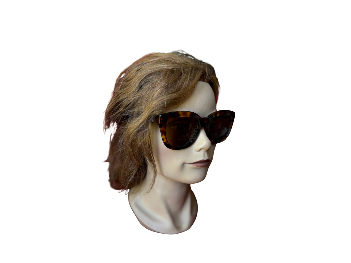 Emmanuelle Kahnh - Lunettes de soleil Vintage marron écailles - Acétate - Made in France