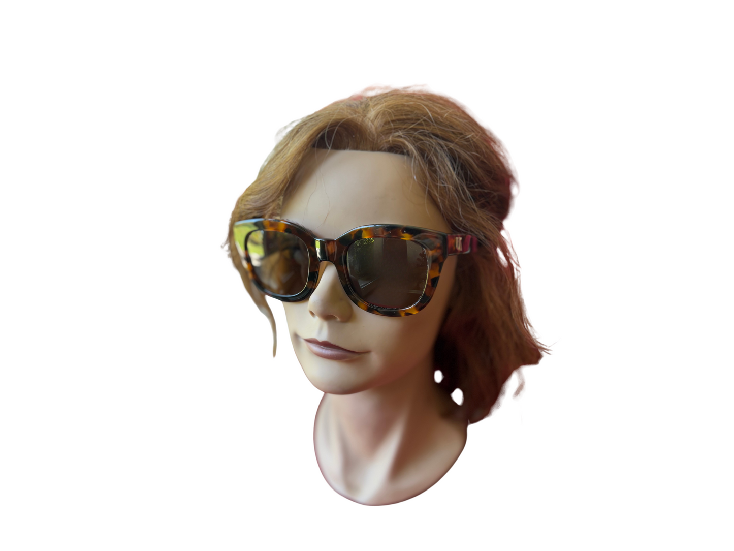 Emmanuelle Kahnh - Lunettes de soleil Vintage marron écailles - Acétate - Made in France