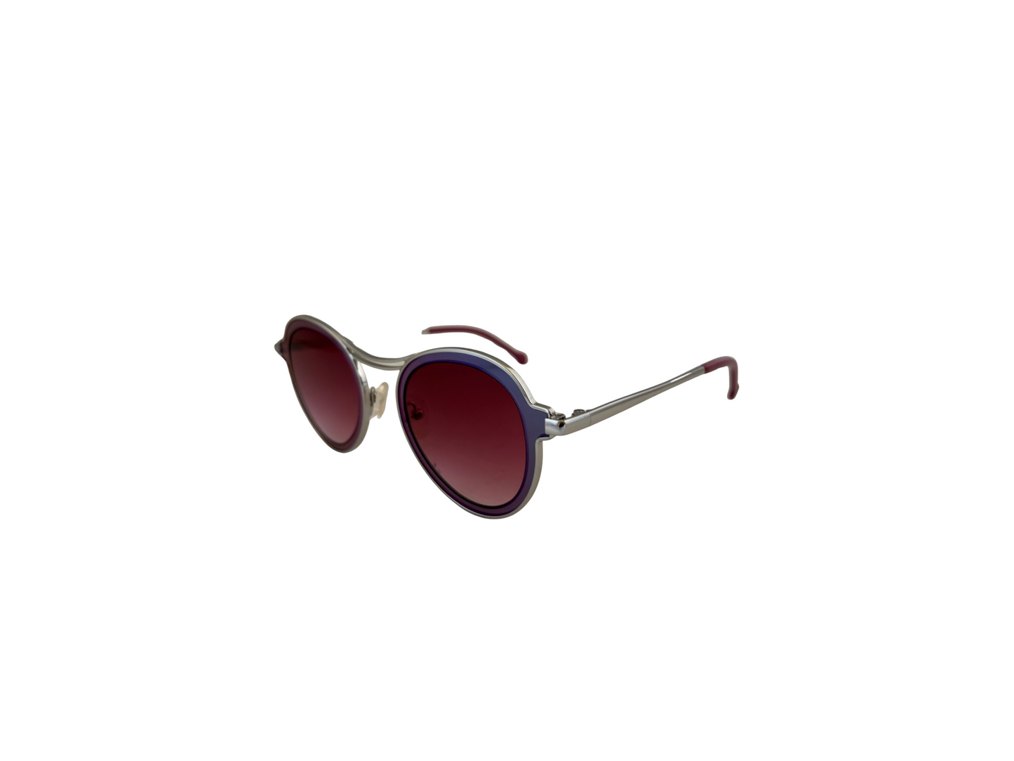 Banana Moon - Lunettes de soleil Vintage en Métal - Made in France - Rose et bleu-vert
