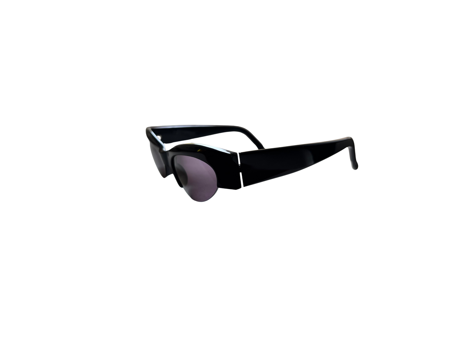 Lunettes de soleil Vintage Noires - Style Mikli