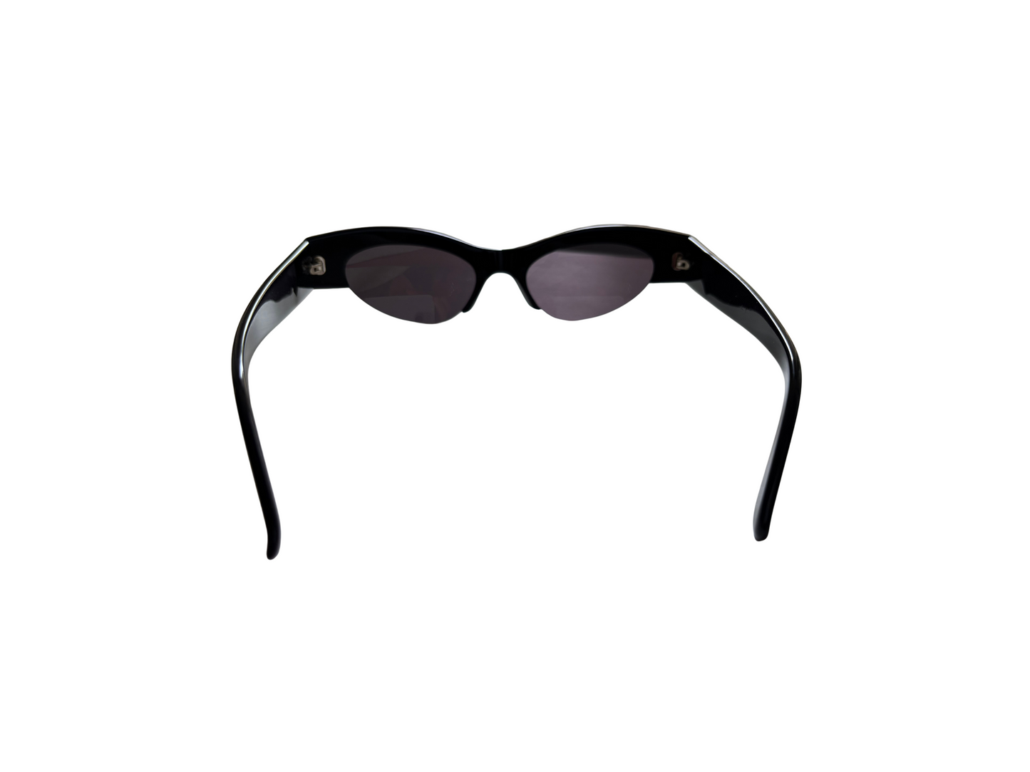 Lunettes de soleil Vintage Noires - Style Mikli