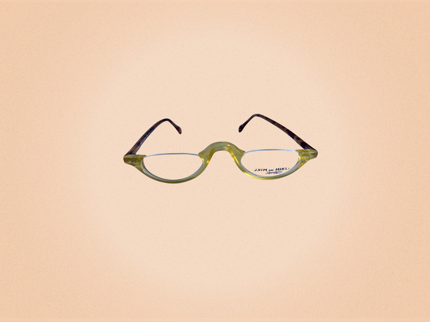 Mikli par Mikli - Lunettes de vue fines Vintage - Demi monture - rare