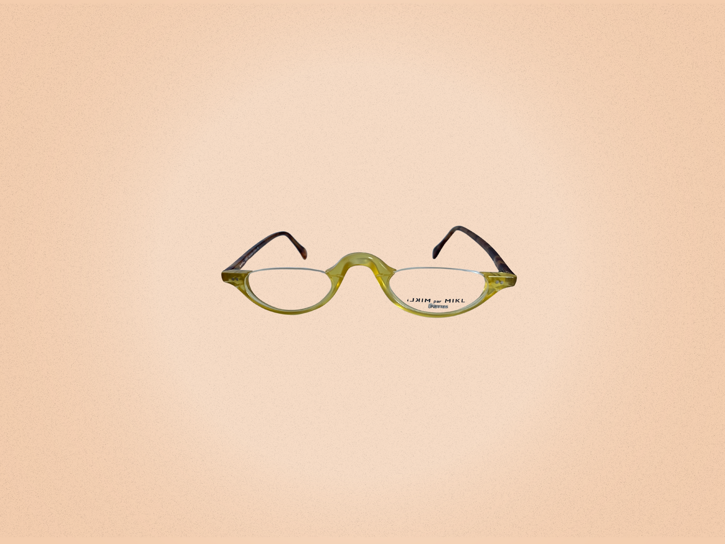 Mikli par Mikli - Lunettes de vue fines Vintage - Demi monture - rare