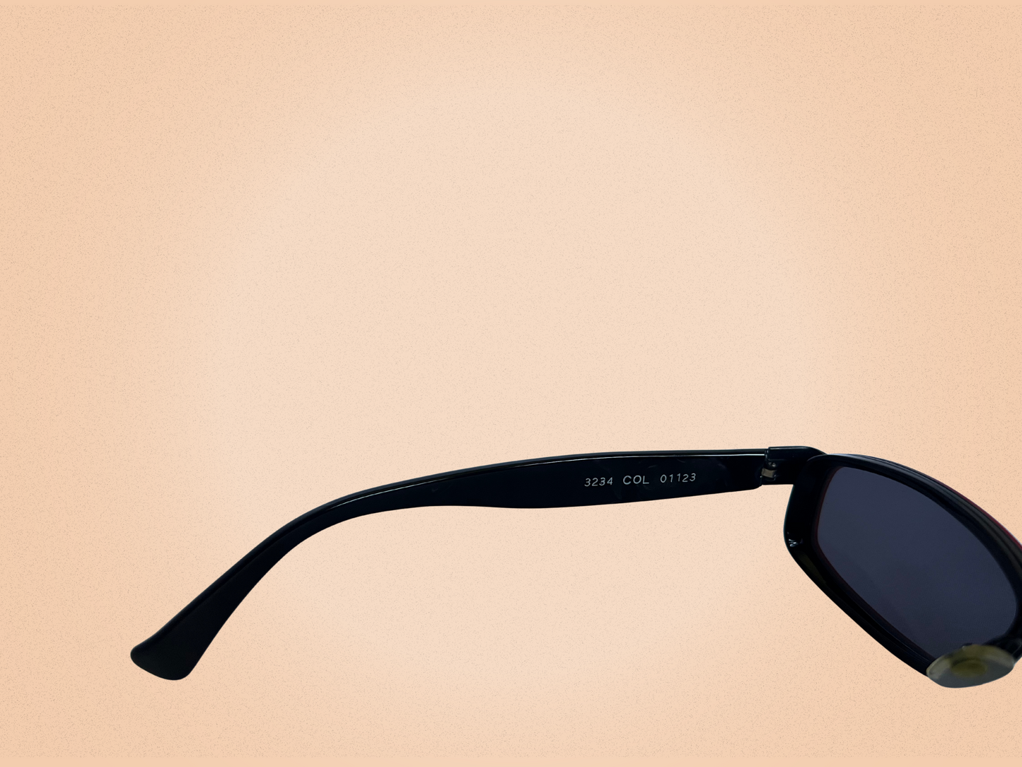 Alain Mikli - Lunettes de soleil rouge et noir Vintage - Modèle 3234 COL 01123 - Fait main en France