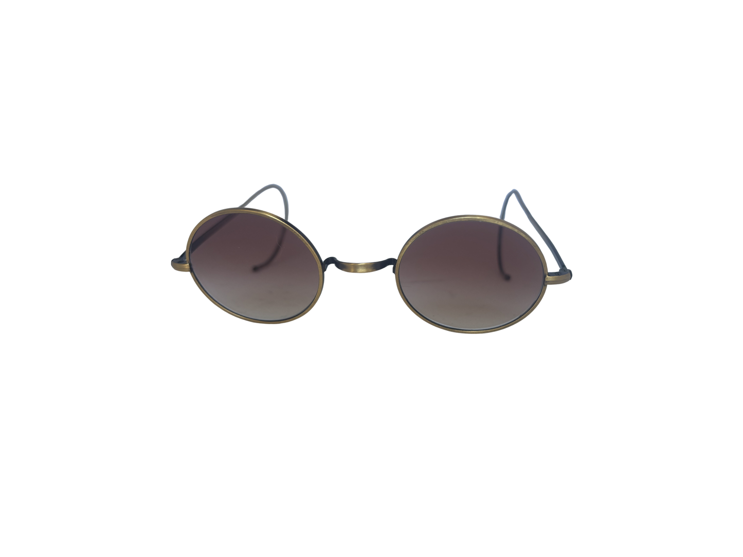 Vintage round sunglasses - Metal - Made in France