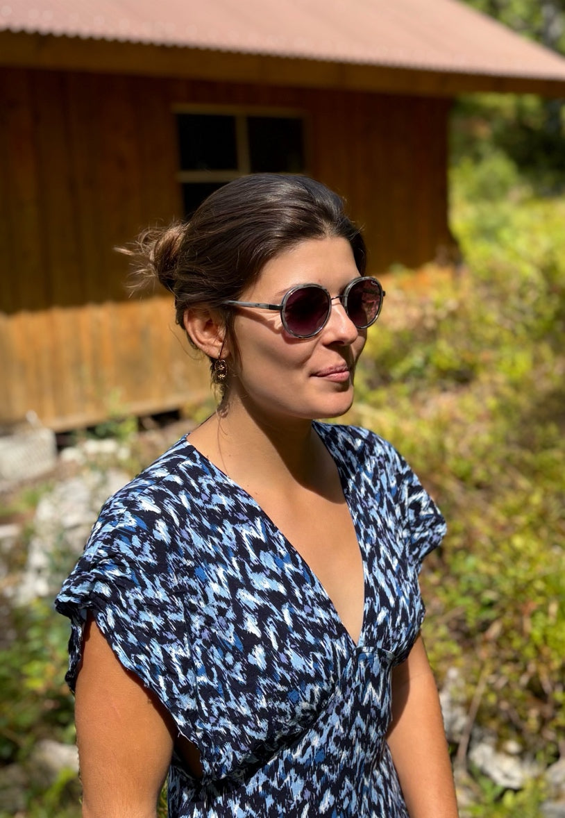 Lunettes de soleil Vintage - Grises - Pepe Jeans