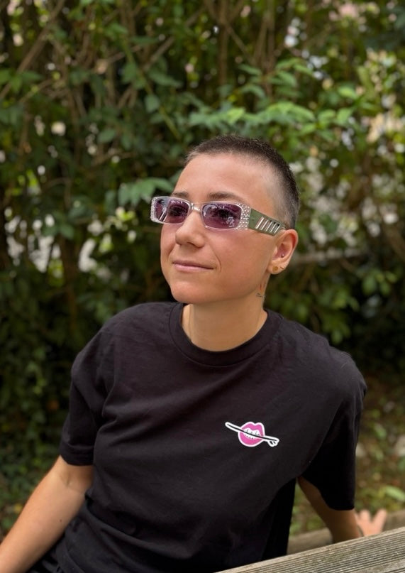 Lunettes de soleil Vintage chrome et transparentes - Sky Eyes JF REY - Modèle Sergio 1413