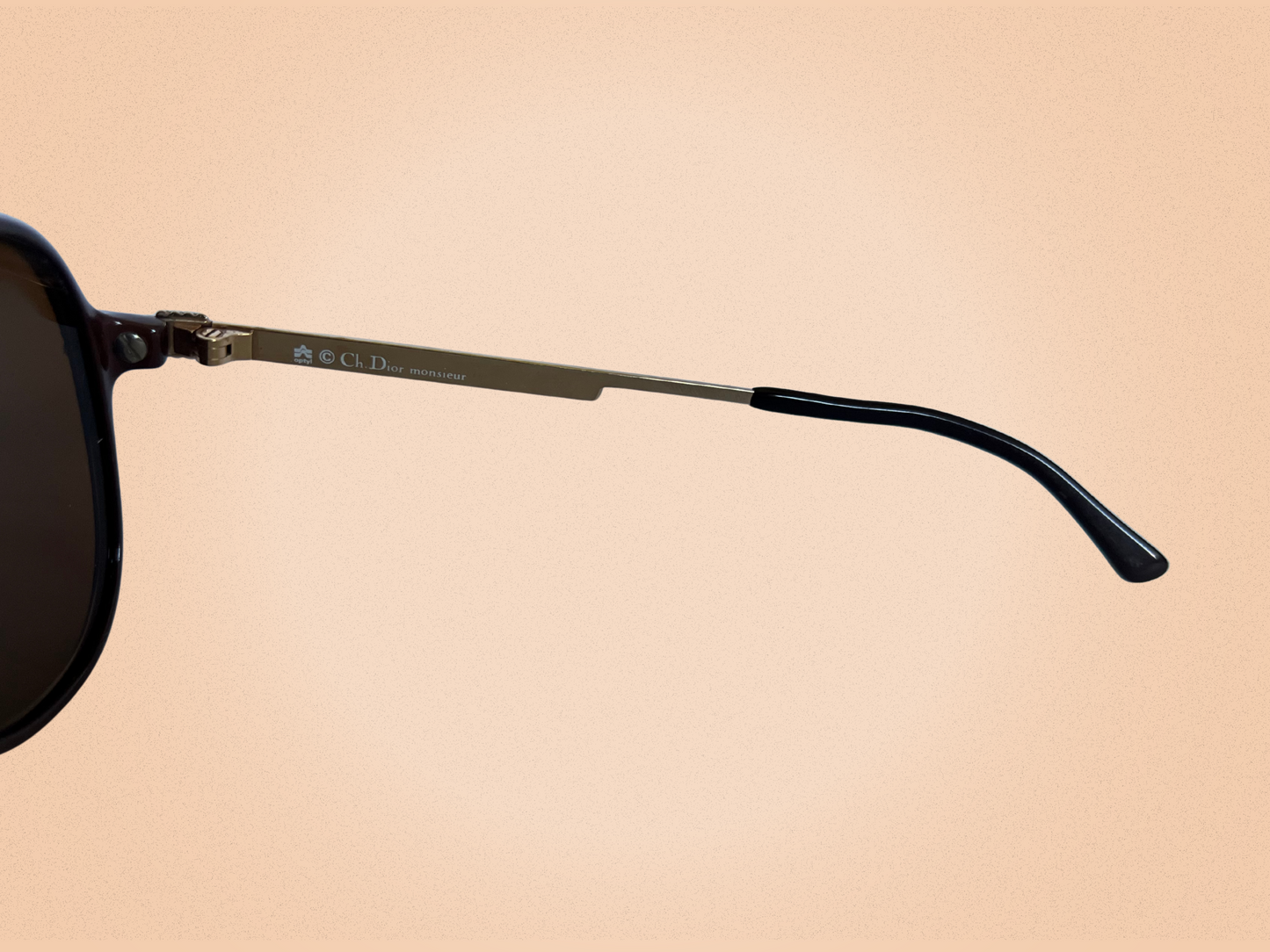 Christian Dior Monsieur - Lunettes de soleil Vintage Marron glacé - Modèle 2301 - Fait en Autriche