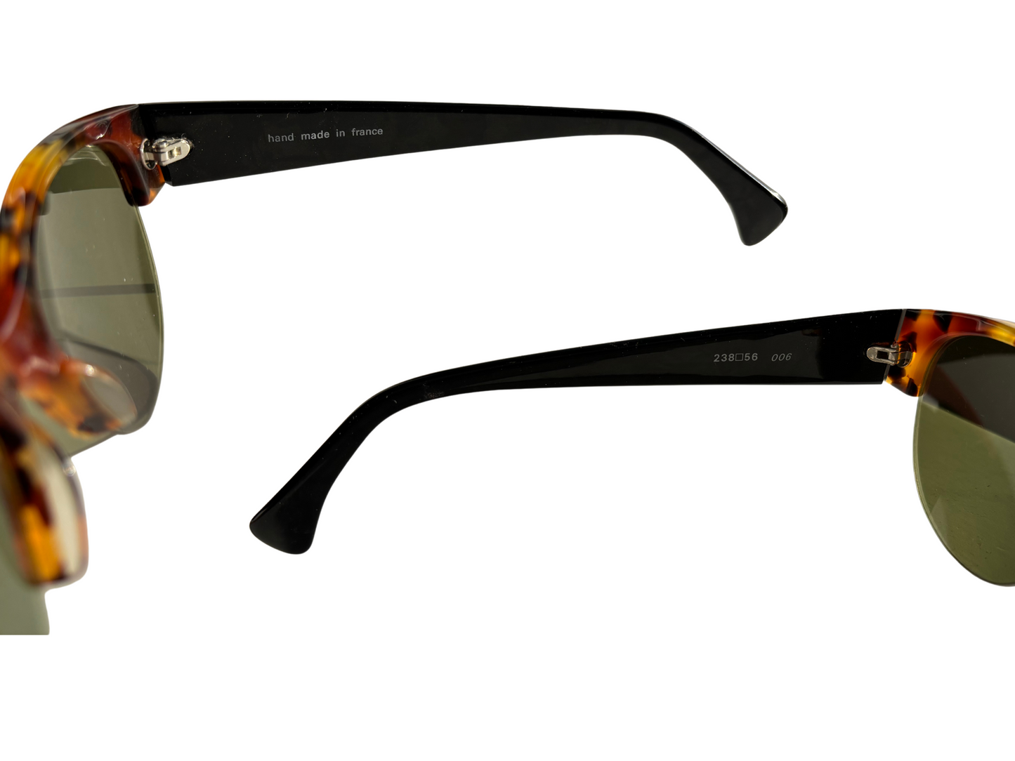 Lunettes de soleil vintage sans marque - Style Mikli