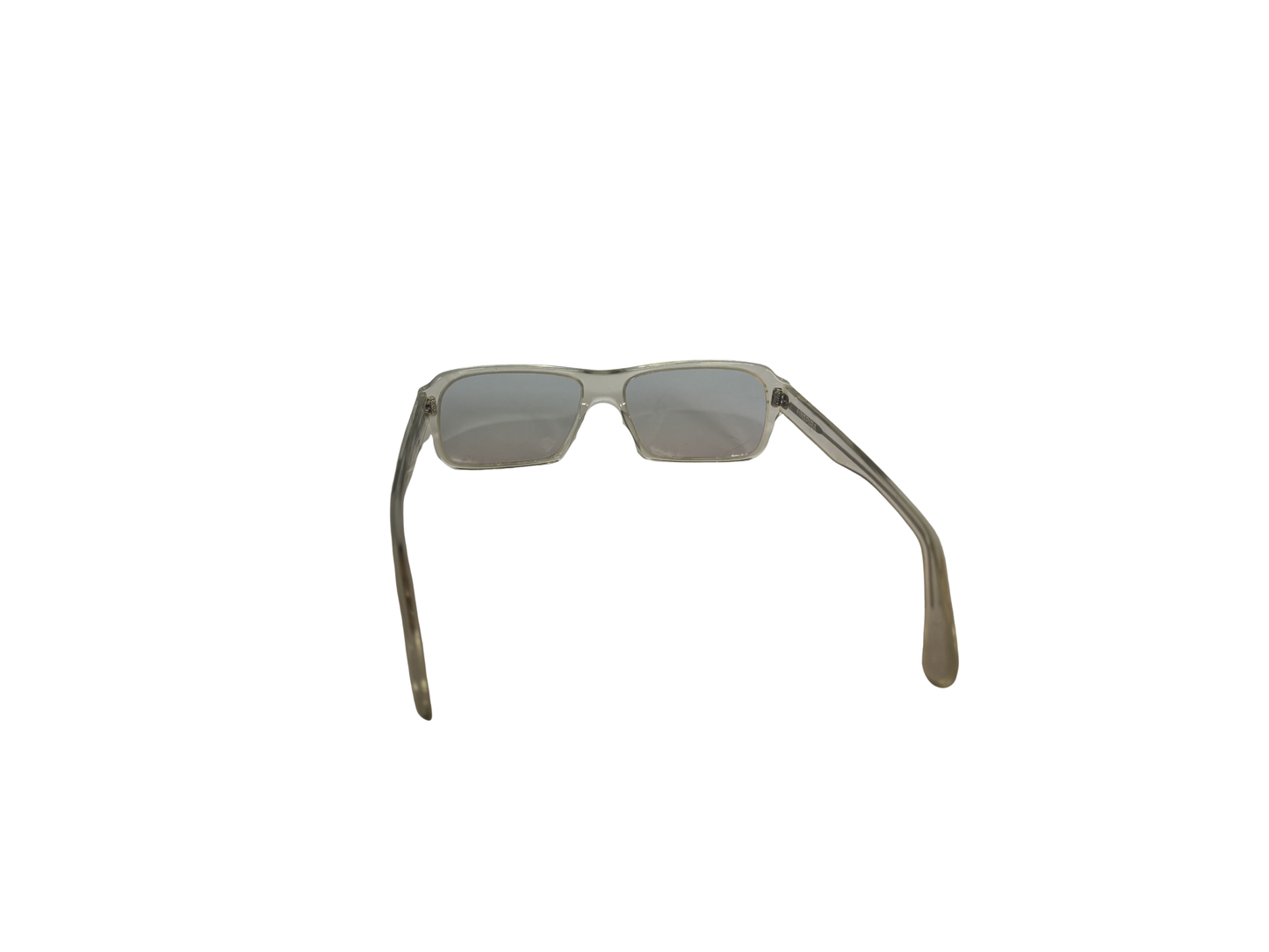 Inspira - Arthur - Lunettes de soleil vintage - oversize carré gris translucide - Made in France
