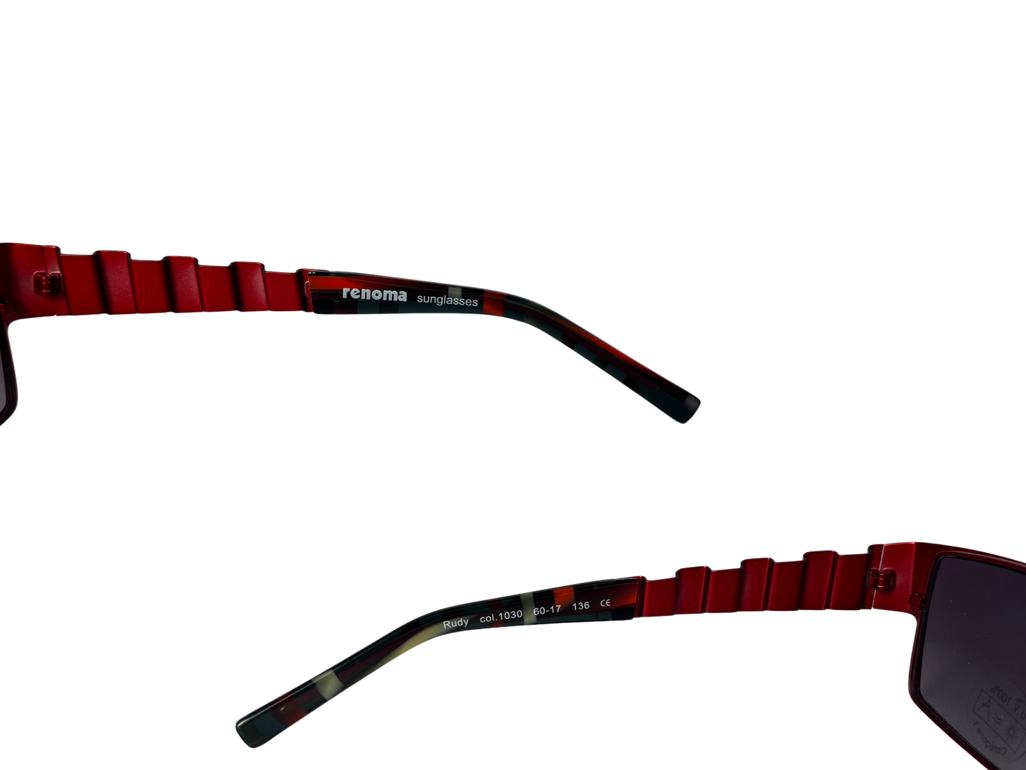 Renoma - Rudy - vintage designer 90s - architectural red frame