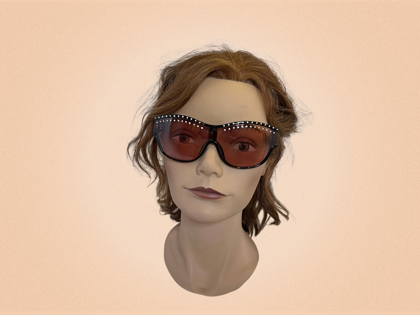 Christian Dior - Lunettes de soleil vintage - Modèle 2438 80 - Ornement Strass - Made in Germany