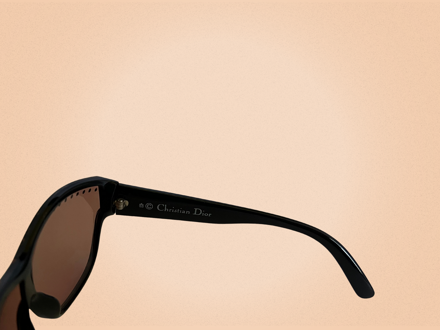 Christian Dior - Lunettes de soleil vintage - Modèle 2438 80 - Ornement Strass - Made in Germany