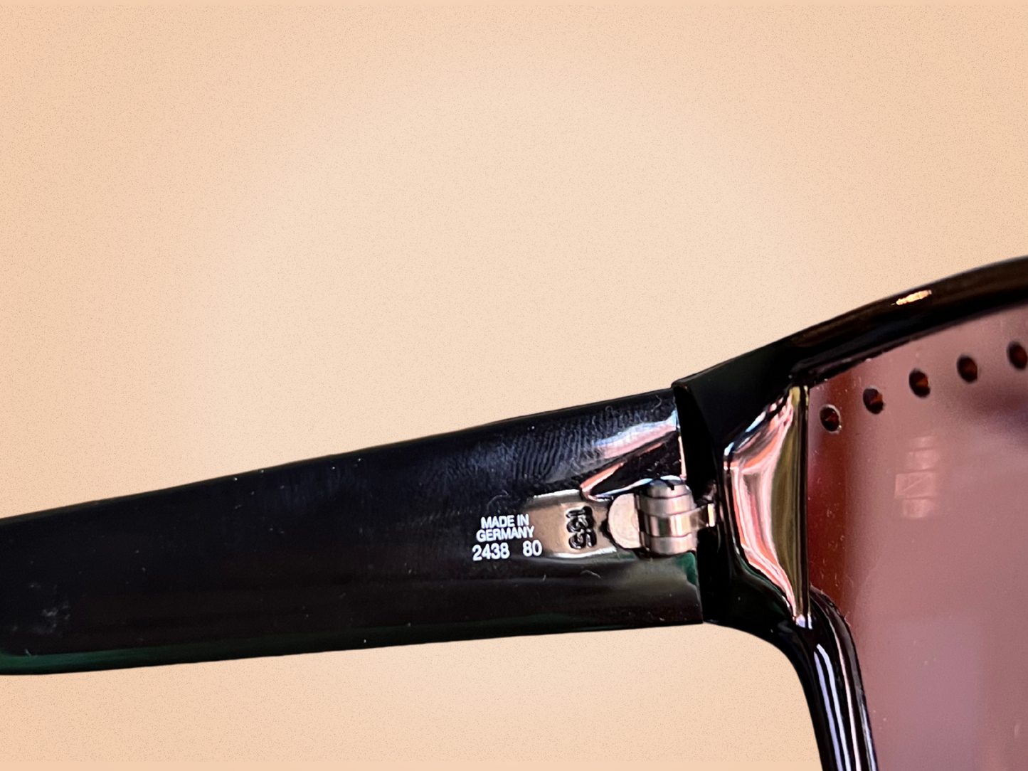 Christian Dior - Lunettes de soleil vintage - Modèle 2438 80 - Ornement Strass - Made in Germany