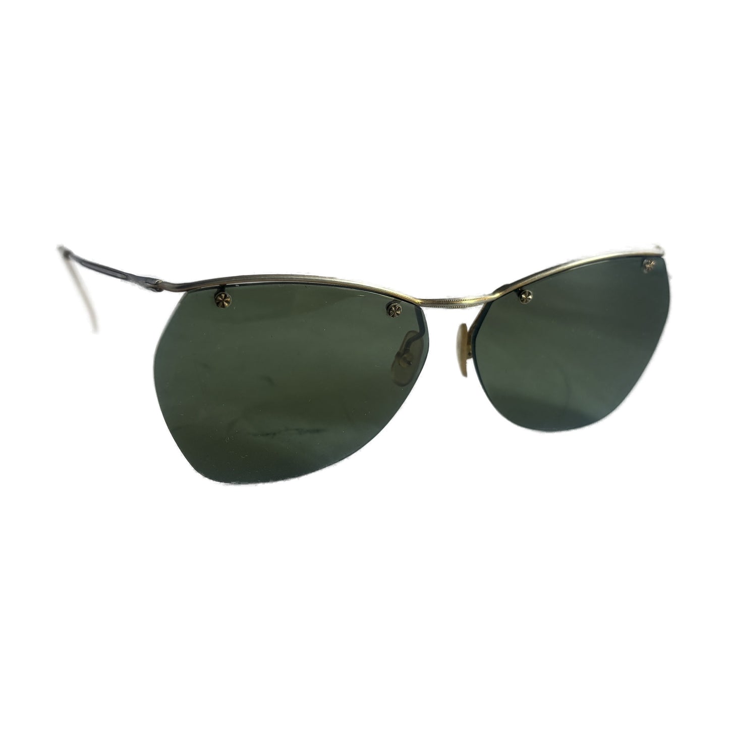 Lunettes de soleil vintage en métal