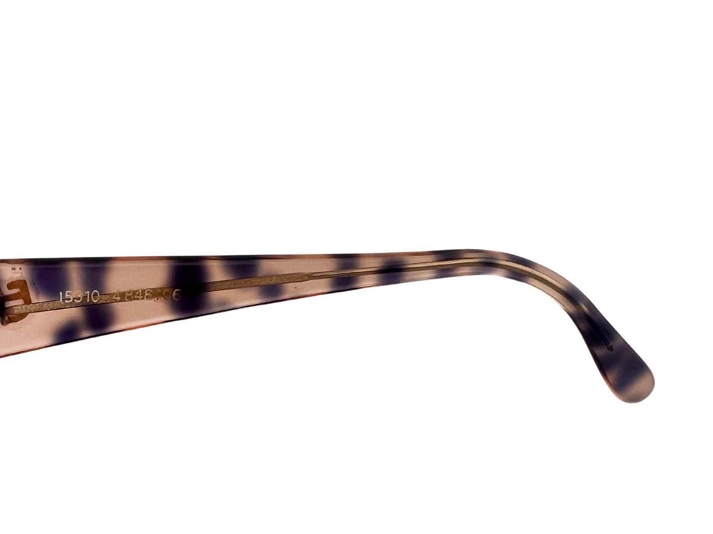 Emmanuelle Khanh - Lunettes de soleil Vintage dorées et violet / bleu - Modèle super rare 15310 4848706