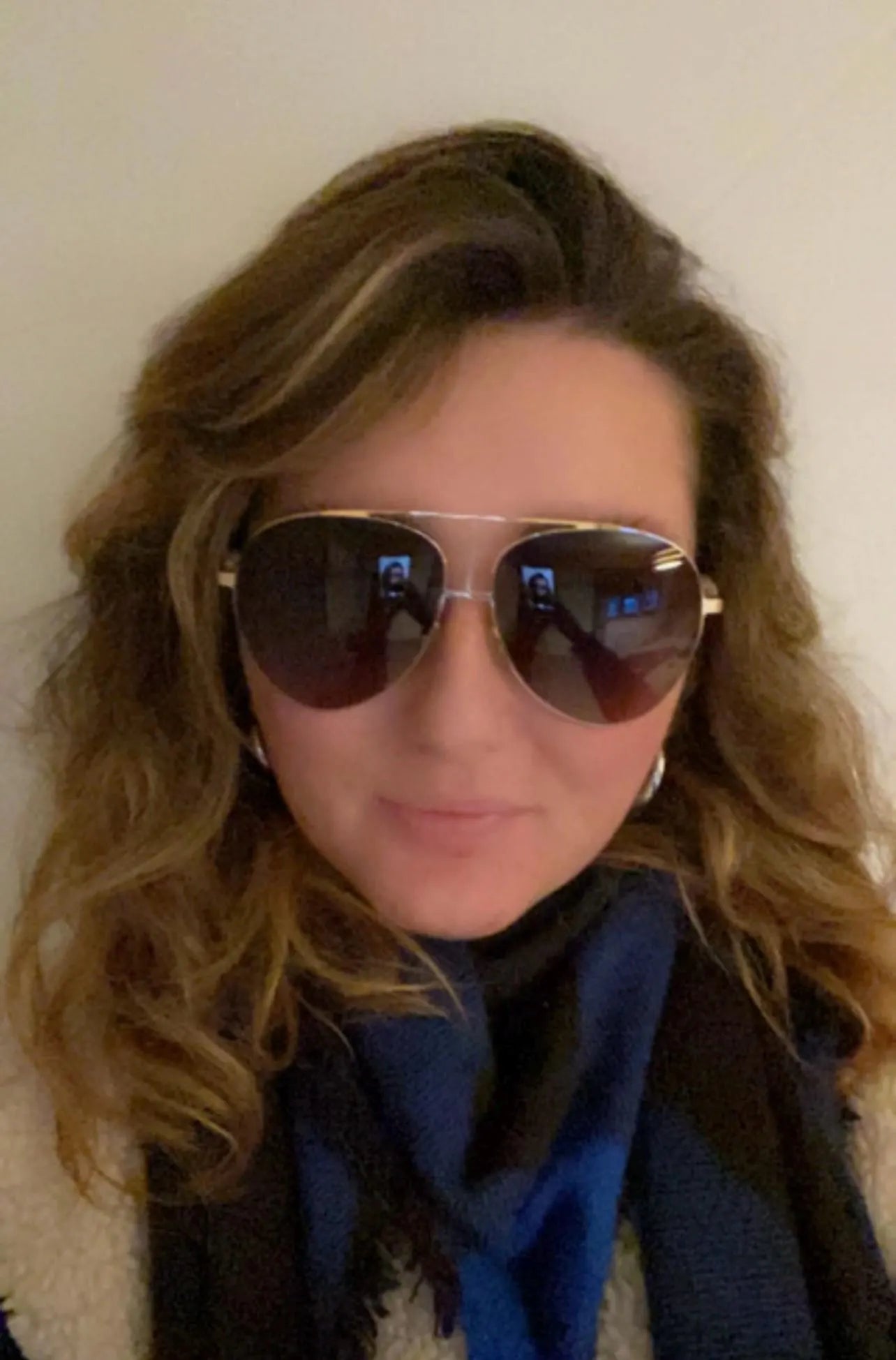 Lunettes de Soleil Balmain Paris – Modèle BL 2103 C03 – Blanc & Doré – Fabriquées en France