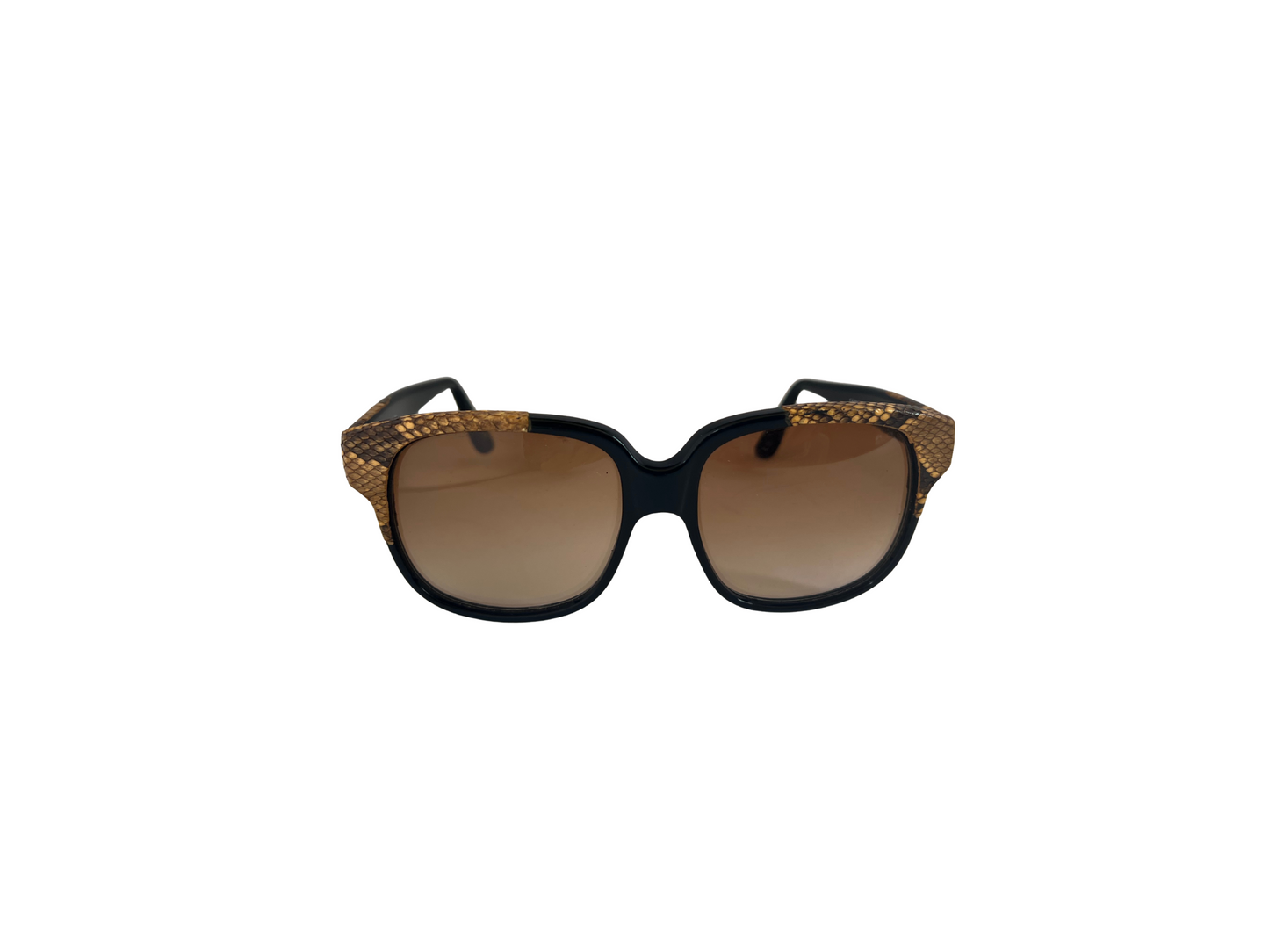 Emmanuelle Khanh - Lunettes de soleil Vintage en Pyhton - Modèle 8780 16 PP