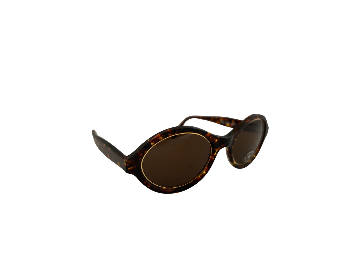 Lunettes de soleil Parisline - Vintage - Marron écailles - made in France