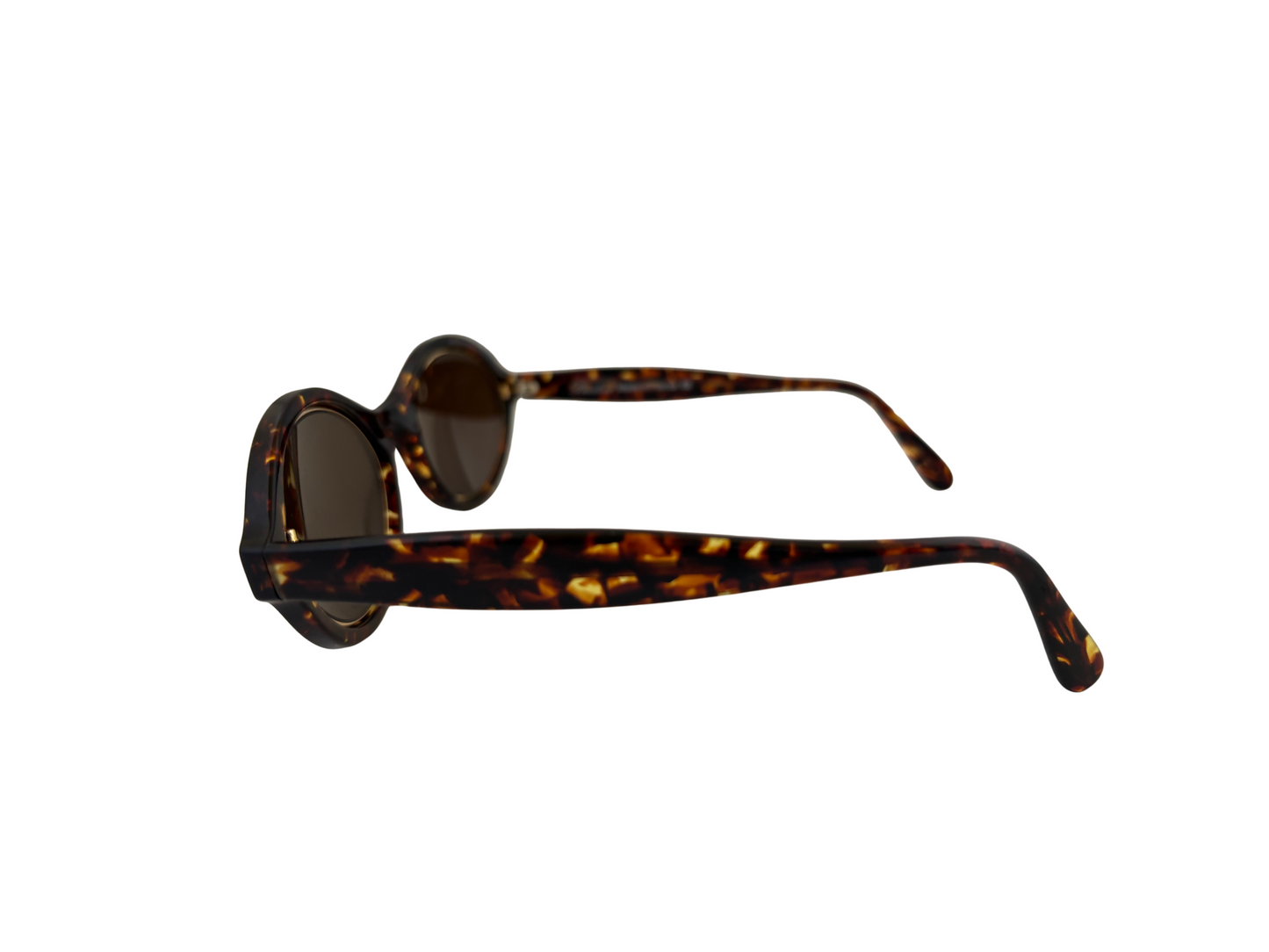 Lunettes de soleil Parisline - Vintage - Marron écailles - made in France