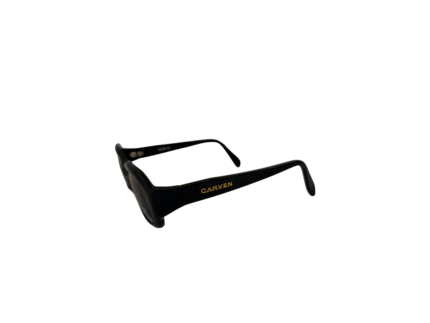 Carven - Lunettes de soleil Noires Vintage - Modèle CA359 C2 - Handmade in France