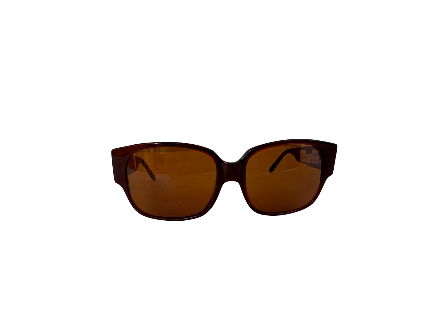 Emmanuelle Kahnh - Lunettes de soleil Vintage bordeaux brillant  - Modèle 1619